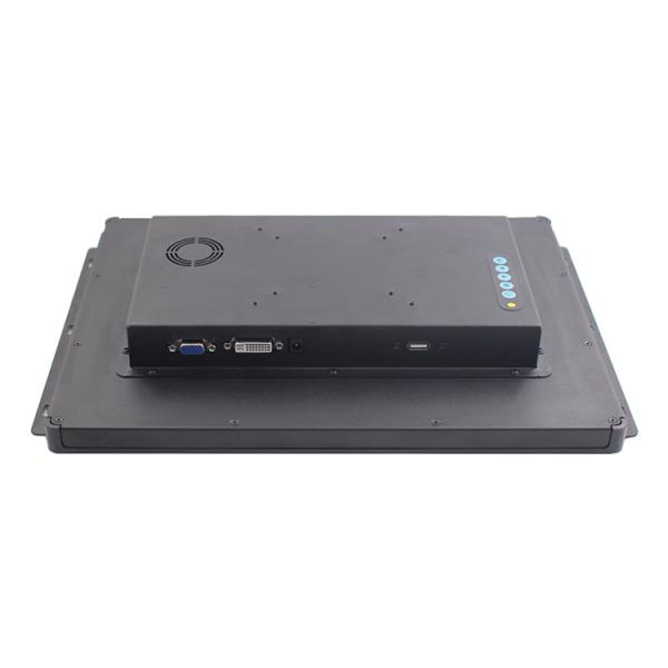 Fan Capacitive Touch Screen Monitor 250 Nits Industrial Lcd Panel