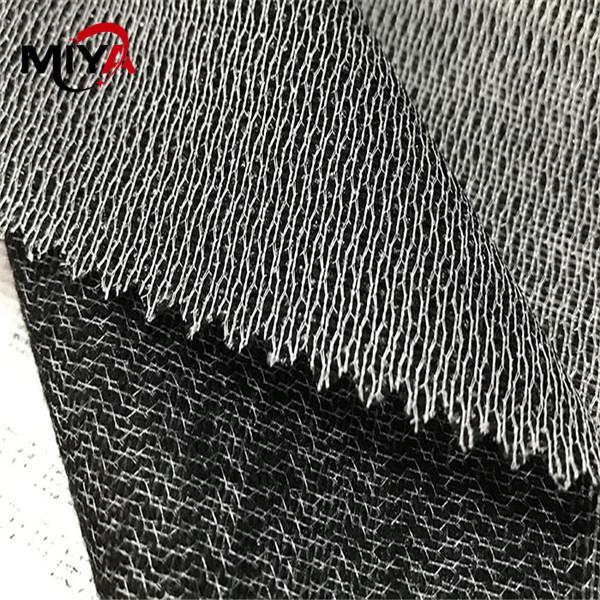 Buy Weft Inserted Polyester PA Coating Woven Fusing Interlining at wholesale prices