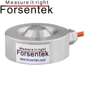 China 1T Weight Sensor 1000kg Button Load Cell 10kN Compression Force Transducer on sale