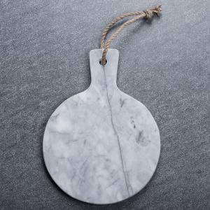 China Round Oem Marble Stone Chopping Board For Kitchen on sale