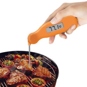 Quality Food Cooking Electronic Bbq Thermometer With Stainless Steel Pocket Probe for sale