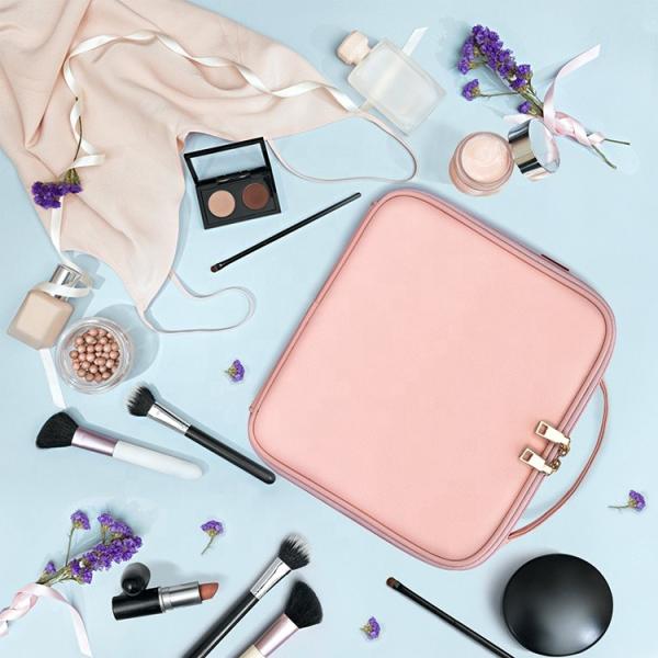 OEM PU Spandex EVA Cosmetic Case Multifunction