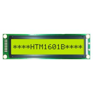 Quality 16x1 Monochrome LCD Display Module , S6A0069 Small LCD Module HTM1601B for sale