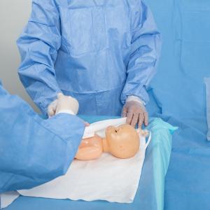 Quality Hospital Disposable Delivery Set Sterile Surgery Pack Universal Drape Kit Cesarean Section for sale