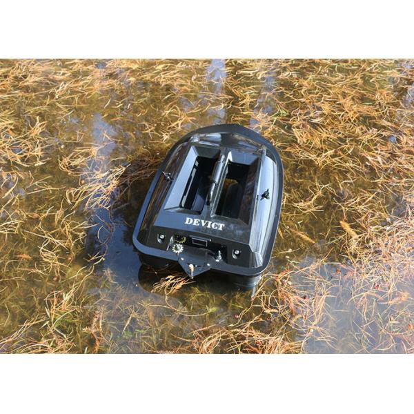 DEVICT bait boat DEVC-310 black catamaran lithium battery remote control