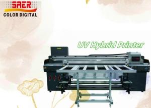 Quality Large Format Hybrid UV Roll To Roll &amp; Flatbed Printer Multi Functional Inkjet Printer for sale