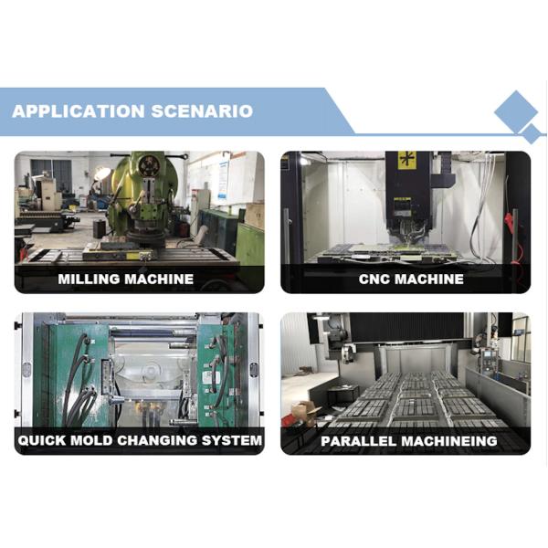 120N/Cm2 1000MM Round Magnetic Chuck Concentric Circle Type