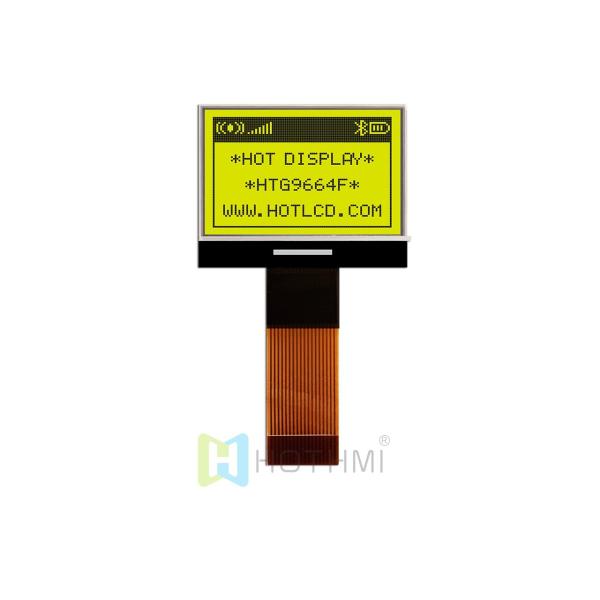 Buy 1.1" 96X64 Graphic COG LCD | STN+ Display | 3.0V with Yellow-Green Backlight | Arduino | ST7549 at wholesale prices