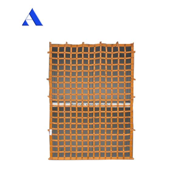 Buy Standard Shipping Container Webbing Cargo Net with Hook Container Lashing System OEM at wholesale prices