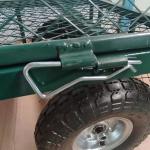 Effortless Material Handling With Garden Mesh Cart And Single Handle