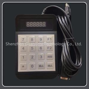 Quality Black Usb Numeric Keypad With Display Plastic Shell 16 Buttons Type for sale