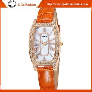 Quality KM21 Fashion Women Lady Stainless Steel Crystal Dial Quartz Analog Luxury Wrist Watch Lady for sale