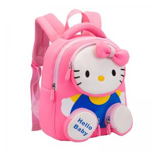 Quality OEM 3D Cat Children Backpacks Kindergarten Schoolbag Children Animal Kids Backpack for sale
