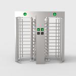 Security Glass Security Turnstiles Bar Code Flexible Pedestrian Security Systems