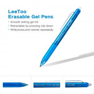 China Custom Logo Erasable Ink Pens 0.5 Mm Needle Point Smooth Writing on sale