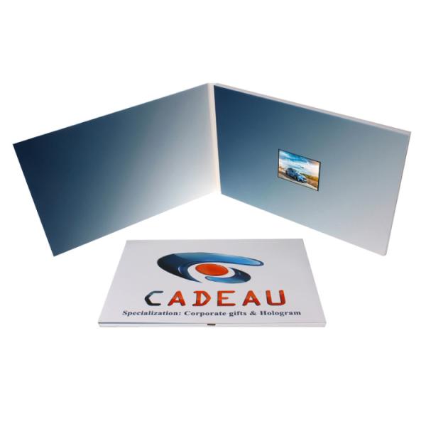Buy Lithium Rechargeable LCD Screen Greeting Card With USB Port Connection at wholesale prices