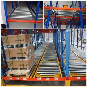 Quality Custom Size Warehouse Pallet Live Racking Multi Function Powder Coating Finish for sale