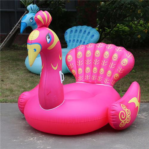 Buy Beautiful New Design PVC Inflatable Pool Float Peacock at wholesale prices