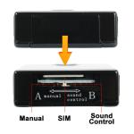 New GSM Spy Audio Listening Bug Remote Transmitter with sound activation auto
