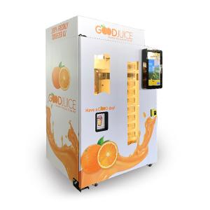 Quality Saudi Arabia fresh orange juice vending machine With Ozone sterilization system for sale