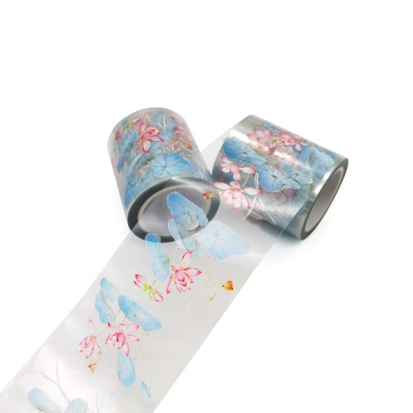 Single Sided Rubber Transparent Can Be Customized Washi Tape