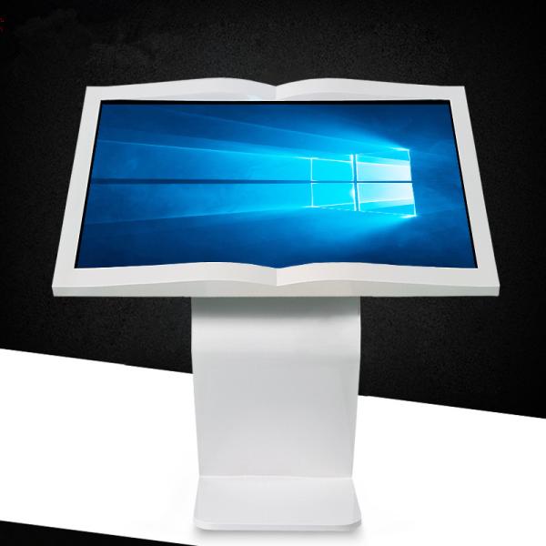 Floor Standing Multi Touch Digital Signage 49 50 Inch K L Design Interactive Totem