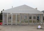 Soundproof 20x30m Aluminum Frame Tent With ABS SideWall Glass Sidewall