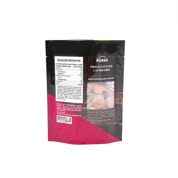 Buy Custom Stand Up Zipper Pouch For Nut Food Supporting Open Window at wholesale prices