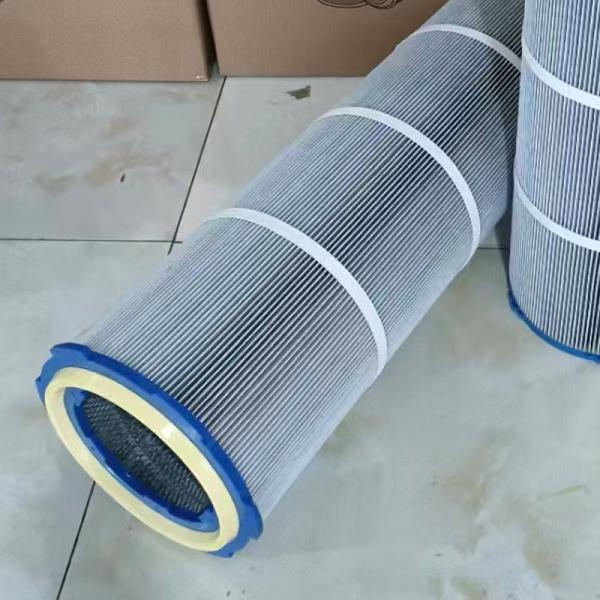 Efficiency 95% Micro Dust Collector Filter Cartridge Standard For Clean And Healthy Workspaces