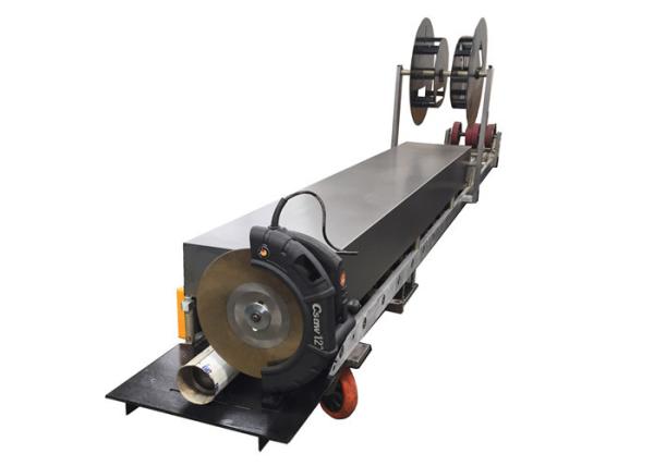 Buy Portable Roll Forming Machine For Round Type Shape Downpipes With Saw Cutting at wholesale prices