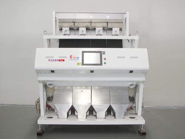 Buy HD Full Color Broad Bean Color Sorter , Four Channels Potato Color Sorting Machine at wholesale prices