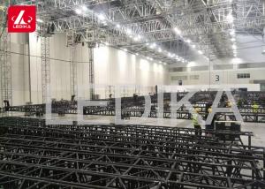 Quality Customized Square Black Light Coated Truss Audio visual Aluminum Painted for sale