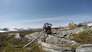Portable Diamond Core Drilling Machine Mineral Exploration For Quickly Collect Rock and Soil Samples