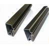 Natural Anodized Aluminum Window Profiles For Interior Decoration Materials for sale