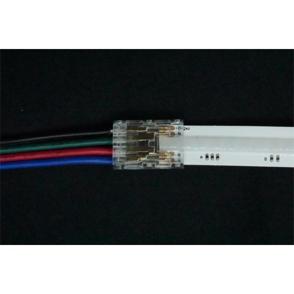 5 Pin RGBW LED Strip Connector Strip To Wire Free Solder Quick Connection
