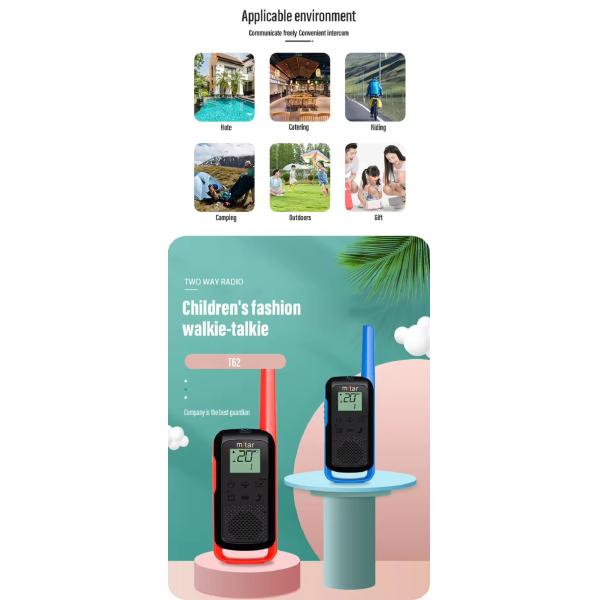 T42 Handheld Outdoor Environmental Protection High Performance Walkie Talkie