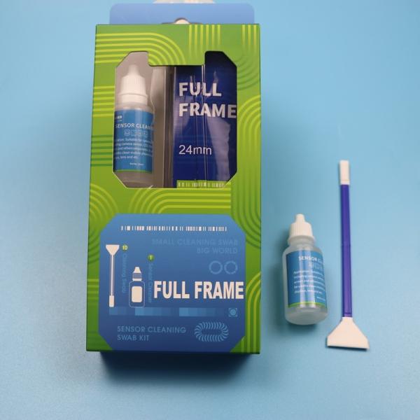 Buy 2 In 1 Lint Free Camera Cleaner Microfiber Sensor Swab Full Frame Camera Cleaning Kit With Liquid at wholesale prices