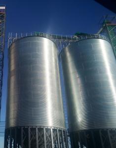 Vertical Design Steel Grain Silo Maximize Storage in Limited Spaces with 24/7 Installation
