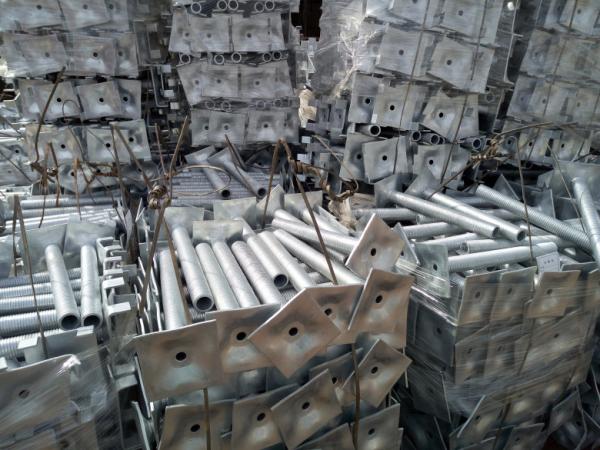 U Head Scaffolding Leveling Jacks Scaffolding Ringlock System High Loading