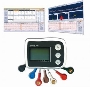 Quality Portable 3/12 Channels Digital Heart Recorder Cardiac Monitoring System Holter EKG Machine for sale