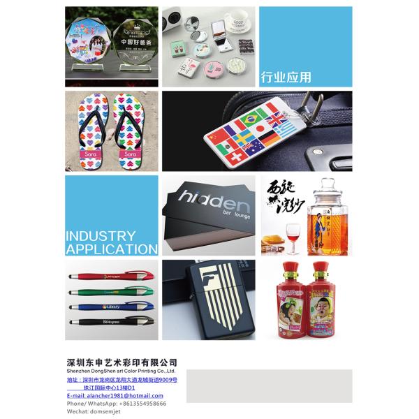 Multi - Functional Large Format Flatbed Printer 6090 Wide Format Uv Flatbed Printer