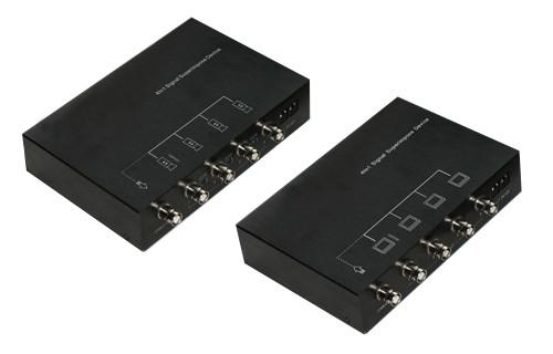 Buy 4 to 1 Video Multiplexer over Coax & Signal Superimpose Device at wholesale prices