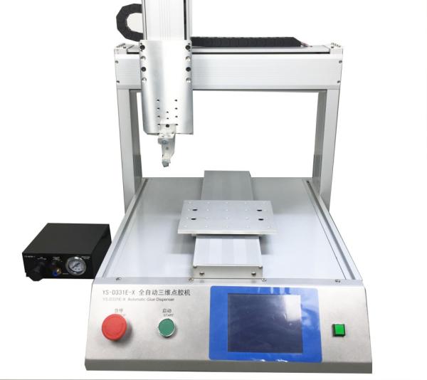 Buy 3 Axis Touch Panel Liquid Adhesive Glue Filling Dispensing Machine With English Language at wholesale prices