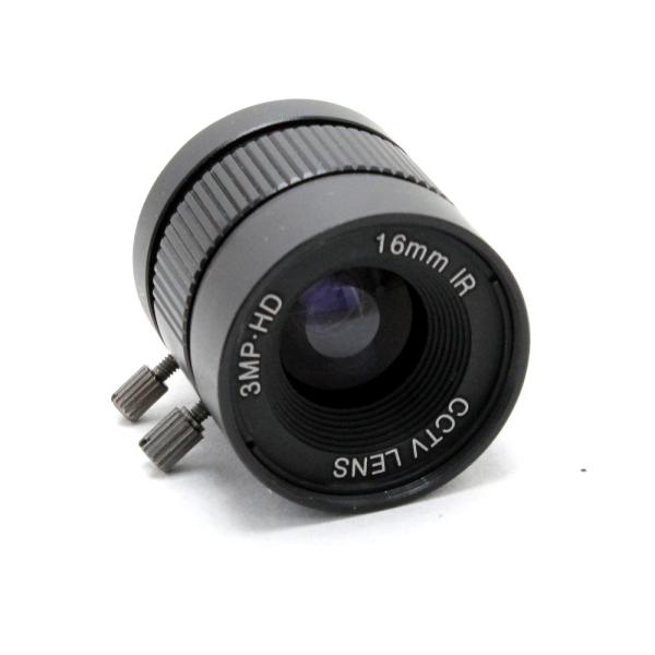 3MP HD 16mm lens Manual 1/2 Iris C Mount Industrial lens CCTV Camera Lens for HD Camera ip camera Manual 1/2 Iris Machine Vision Lens 3MP HD 16mm CS Mount For HD Camera Ip Camera