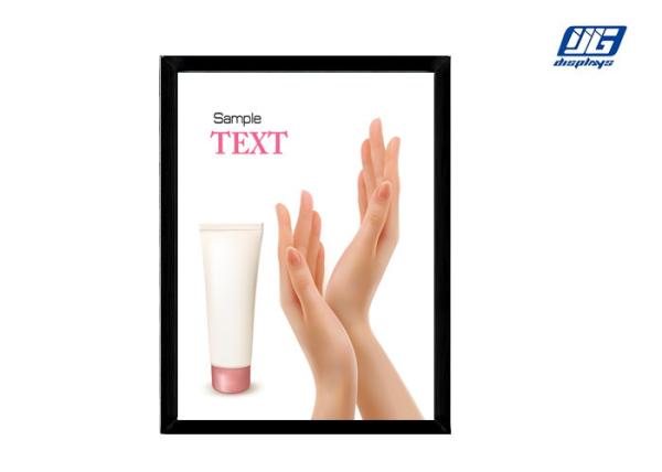 Buy Rectangle Aluminum Poster Frames ,  High Lighting Click Frames at wholesale prices