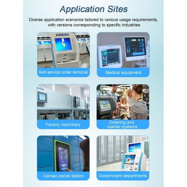 Cheap Price All in One Touch LCD Display 21.5 inch Fully-sealed industrial panel PCs 1920*1080 Monitor