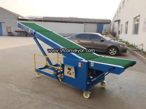 Quality Foldable mobile loading unloading belt conveyors for warehouse with limit space for sale