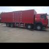 Buy cheap Small Cargo Truck 336HP 371HP 8x4 12 Tires Stake Side Wall Box Cargo Truck from wholesalers