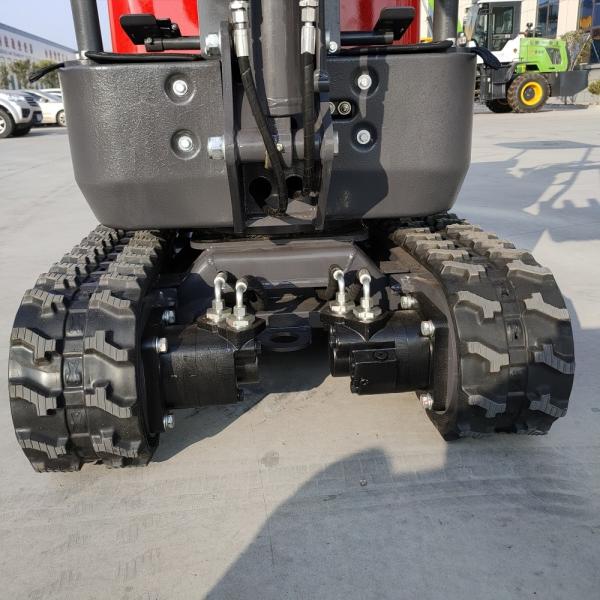 1 Ton Crawler Hydraulic Digger Mini Excavator For Machinery Repair Shops Farms Home