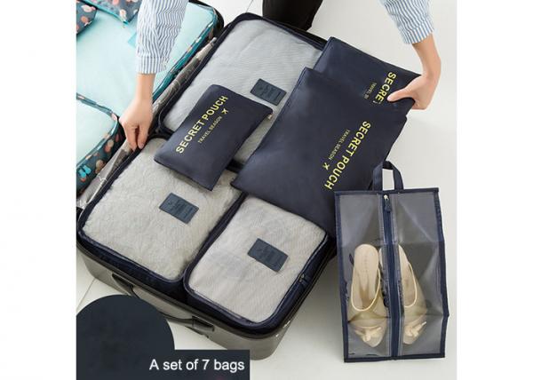 Buy New Style Mesh Fabrics Travel Organizer Bag Foldable For Packing Cubes at wholesale prices